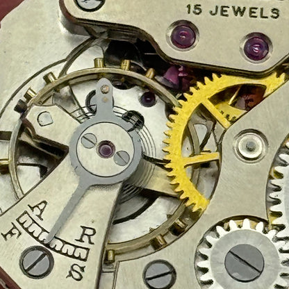 20.6mm Running Limit Revue 54 High Grade Tank Watch Movement Manual Wind PARTS