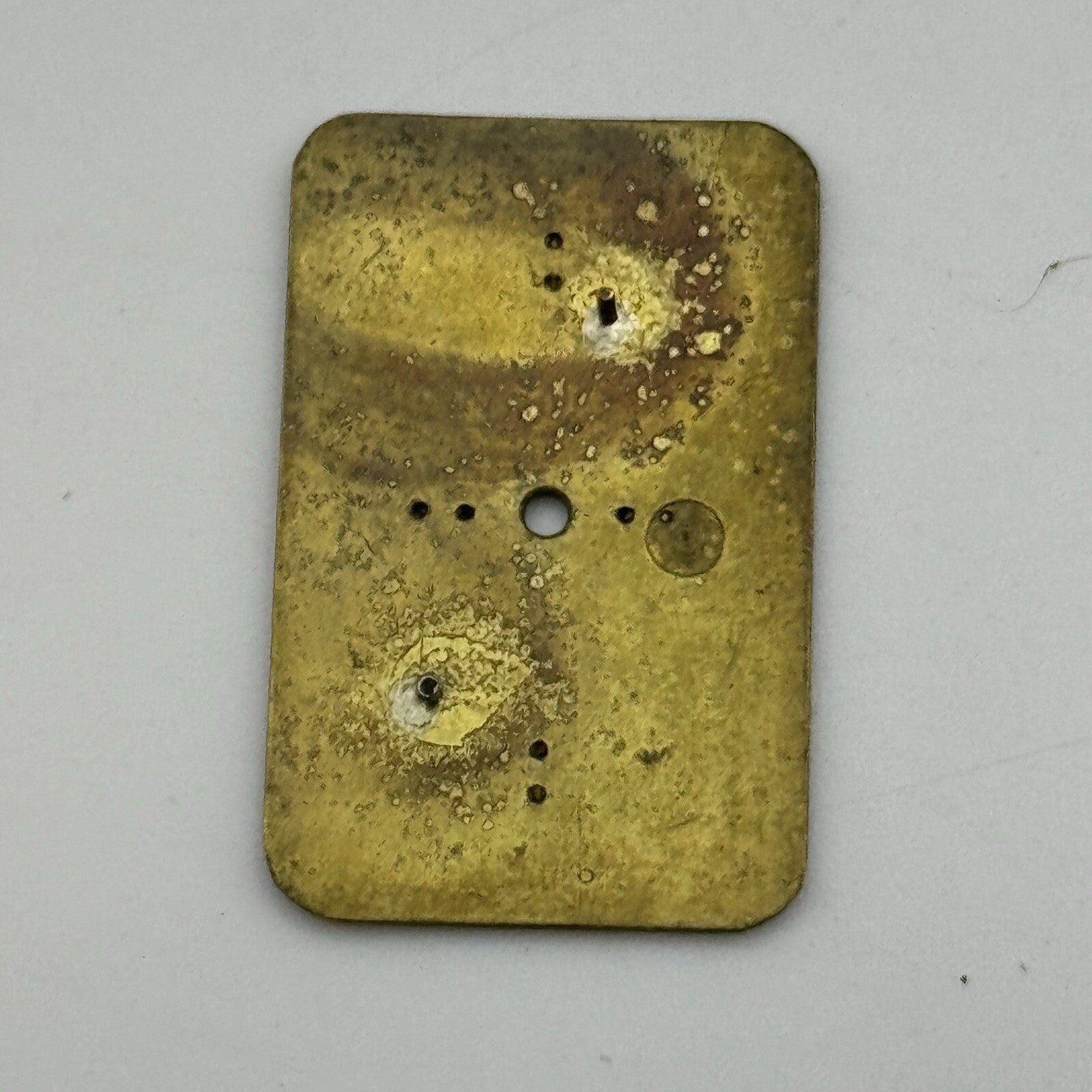 18.1mm x 28.3mm Omega De Ville Tank Rectangle Ladies Watch Dial Spares Parts