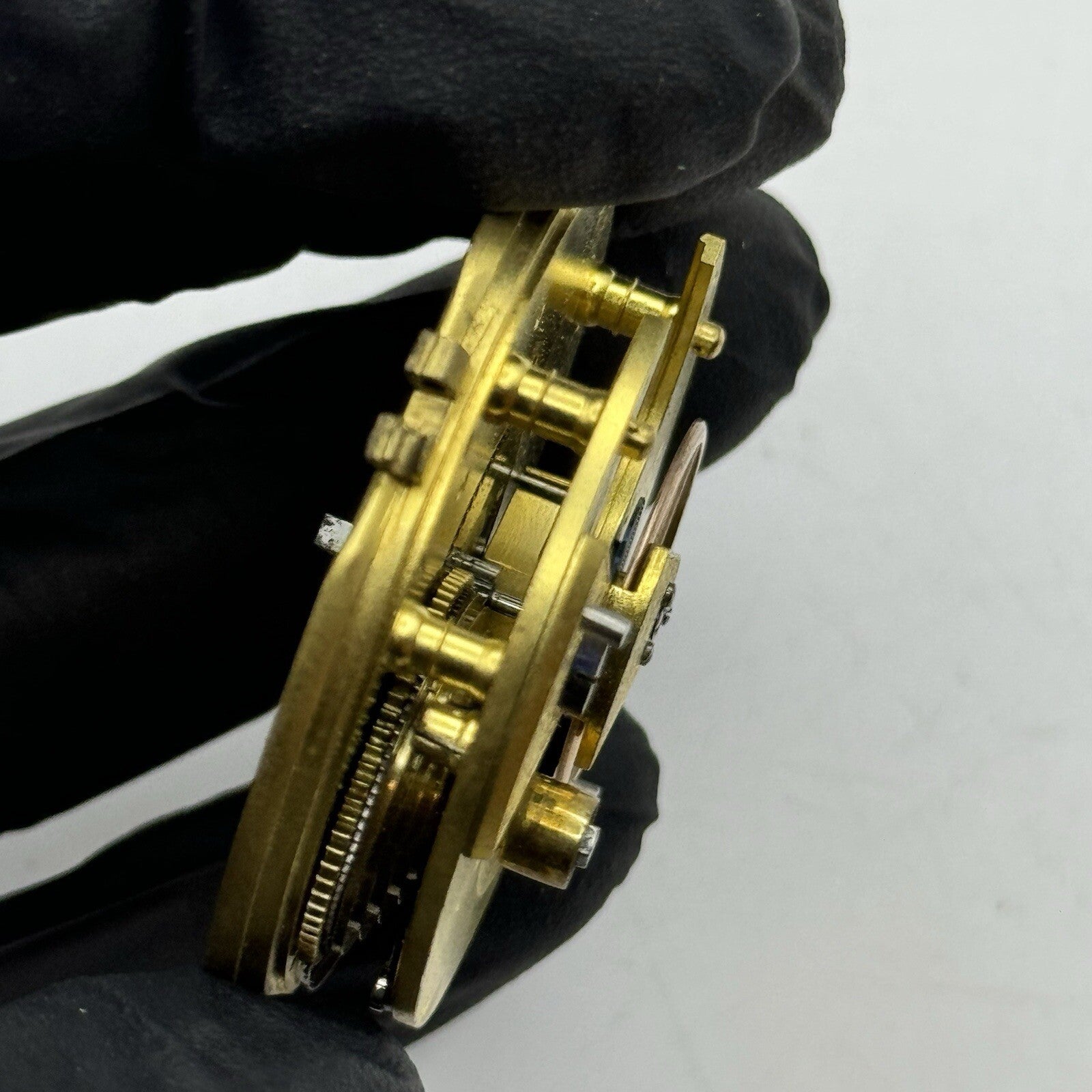 45.3mm Unidentified High Quality Partial Pocket Watch Movement FOR PARTS Repair