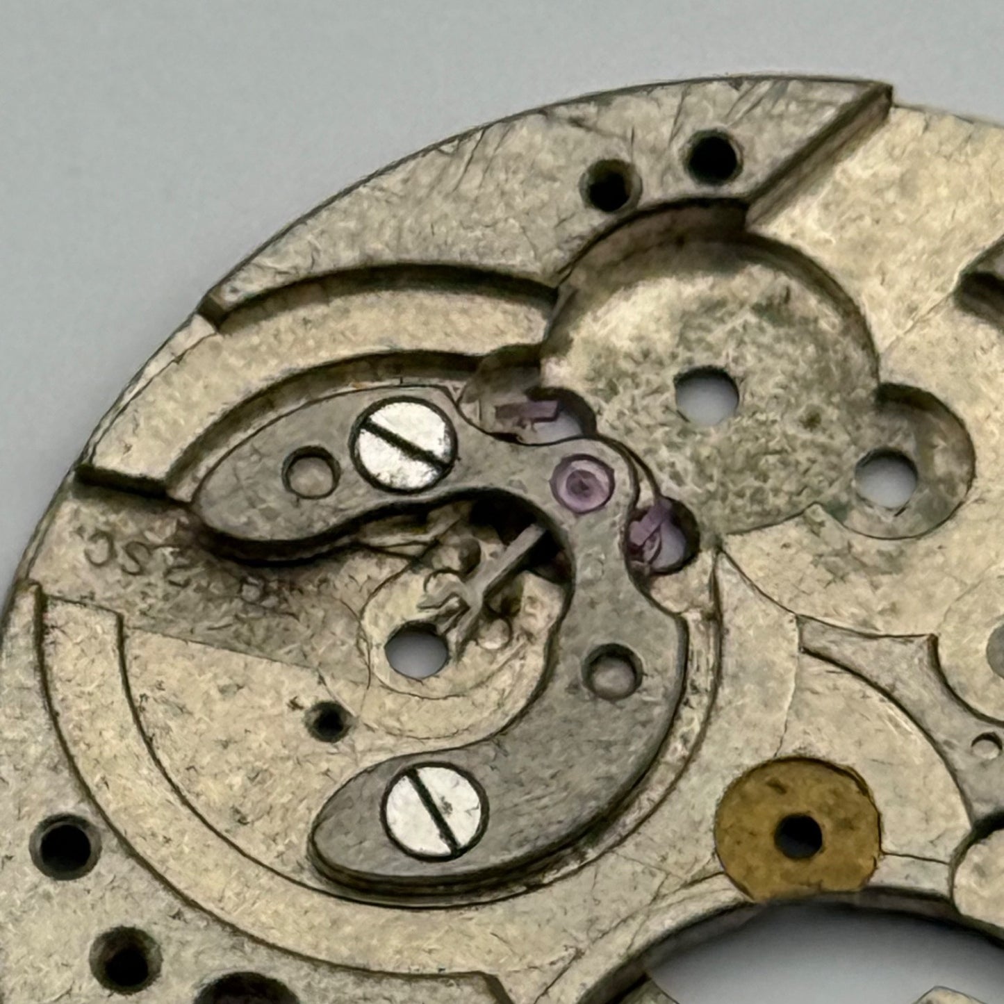 Omega 30T2 SC Watch Movement Main Plate Vintage Swiss Rare Parts Repair 30.5mm