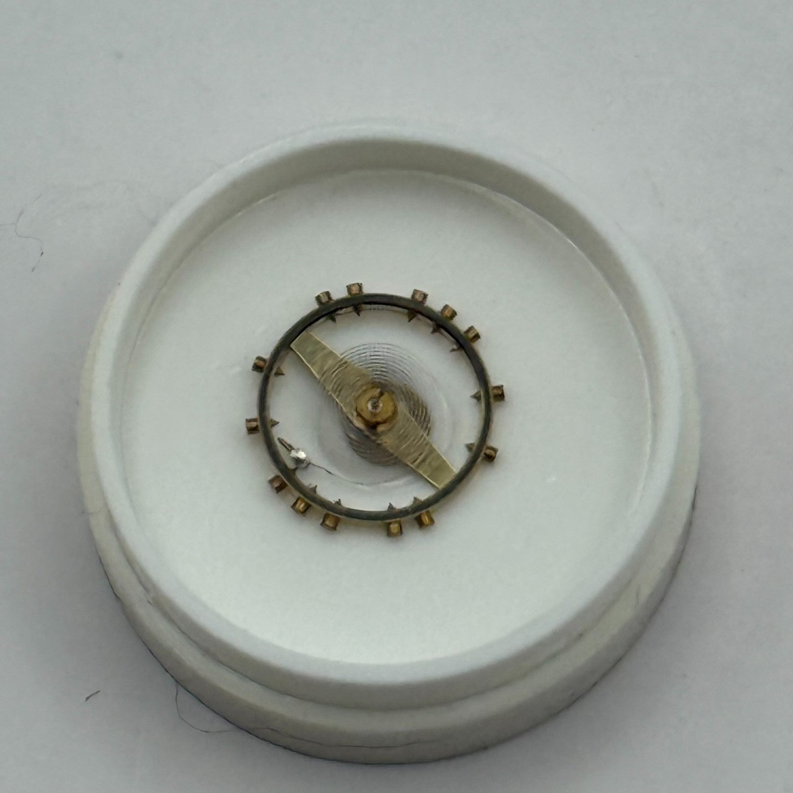 Lorsa 14, 200, 514 Balance Wheel Complete And Spring 363 M Watch Movement Parts 