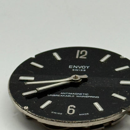 BFG 866 Watch Movement Envoy Manual Wind Vintage Swiss Parts Repair 26.2mm