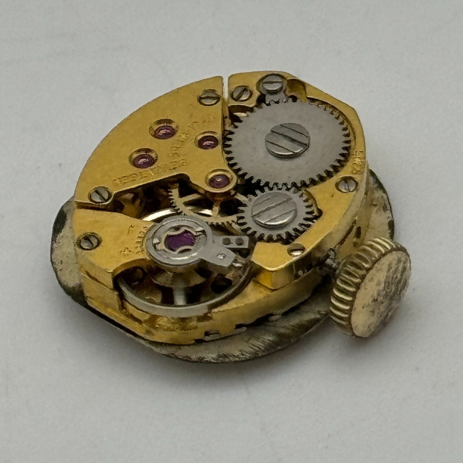 13mm Ladies Rone AS 1977-2 A Schild Balance Ok Vintage Watch Movement PARTS