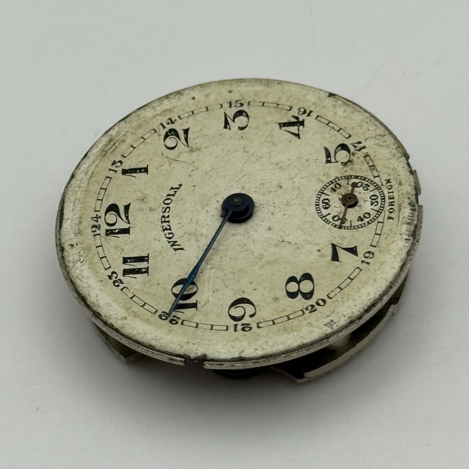 31mm Men's Ingersoll Sub Seconds Foreign Manual Wind Swiss Watch Movement PARTS