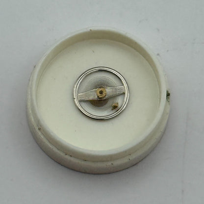 Brac 2051 Balance Wheel Complete And Spring 5¼’’’ 69 M Watch Movement Parts NOS