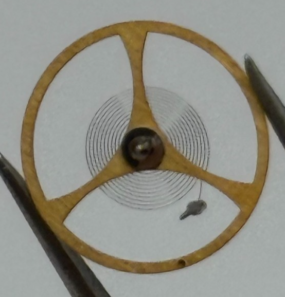 AS 1649 Balance Wheel Complete And Spring 11 1/2’’’ 1563 Watch Movement Parts