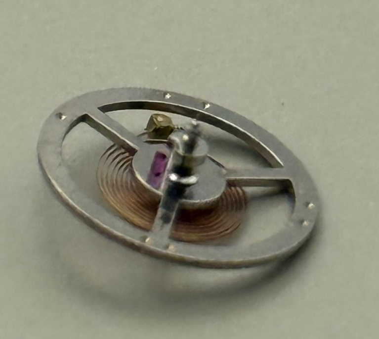 Smith 102 TY SP Balance Wheel Complete And Spring 10½’’’ Watch Movement Parts 