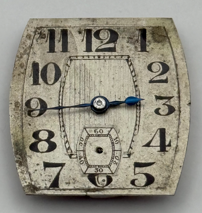 Art Deco Golay Watch Co Watch Movement Manual Wind Vintage Parts Repair 21.4mm