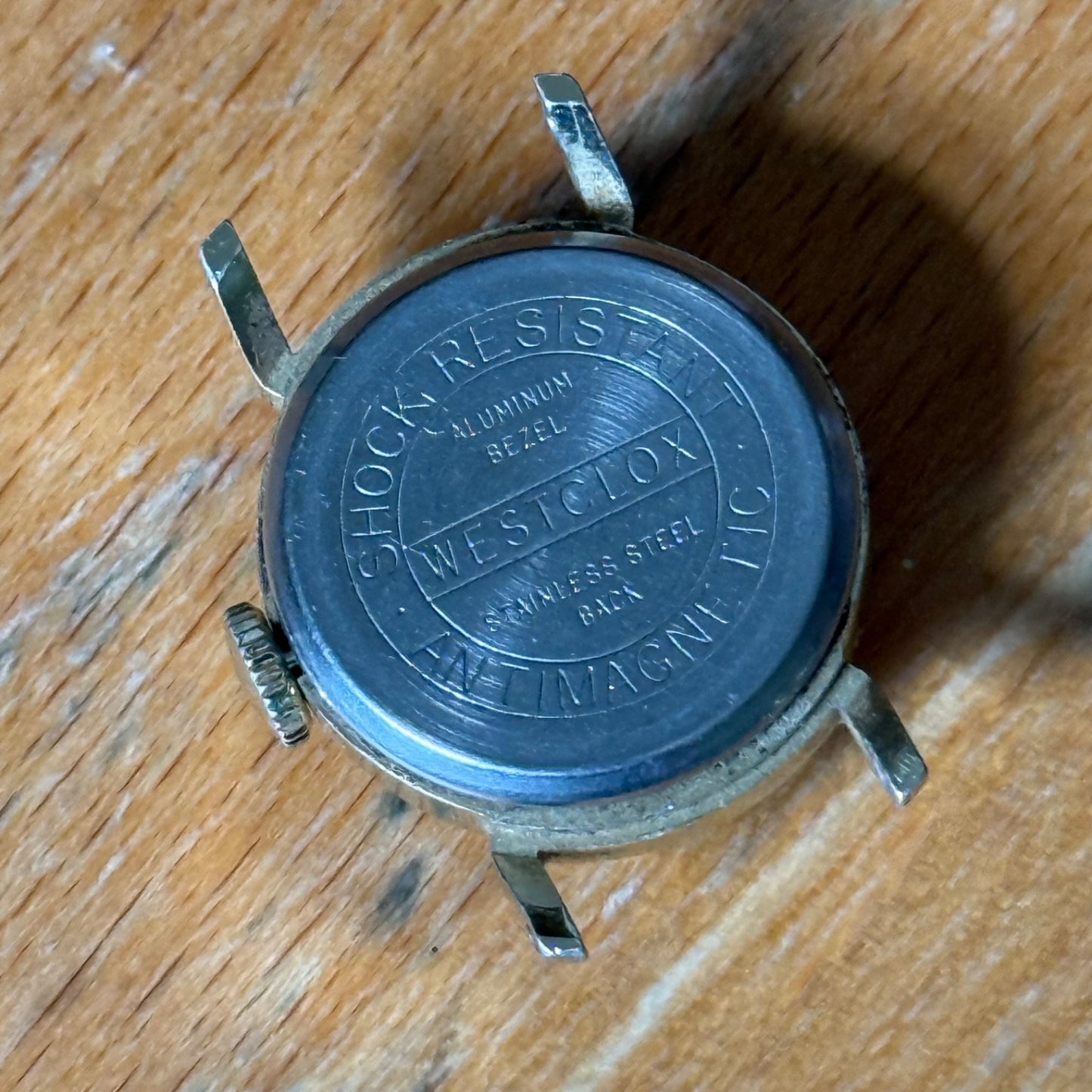 22mm Vintage Westclox La Salle Precision Jewelled Manual Wind Watch PARTS REPAIR