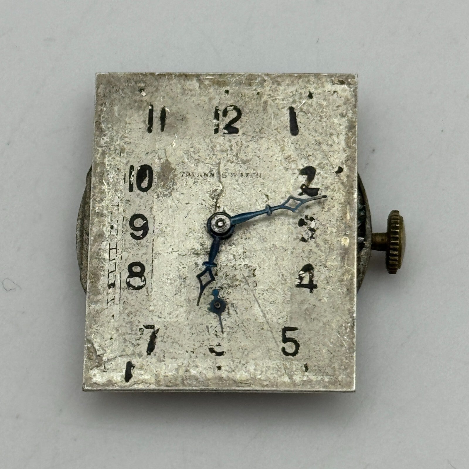 23.6mm Cyma Ref 010 Tavannes Manual Wind 15 Jewels Watch Movement Vintage PARTS