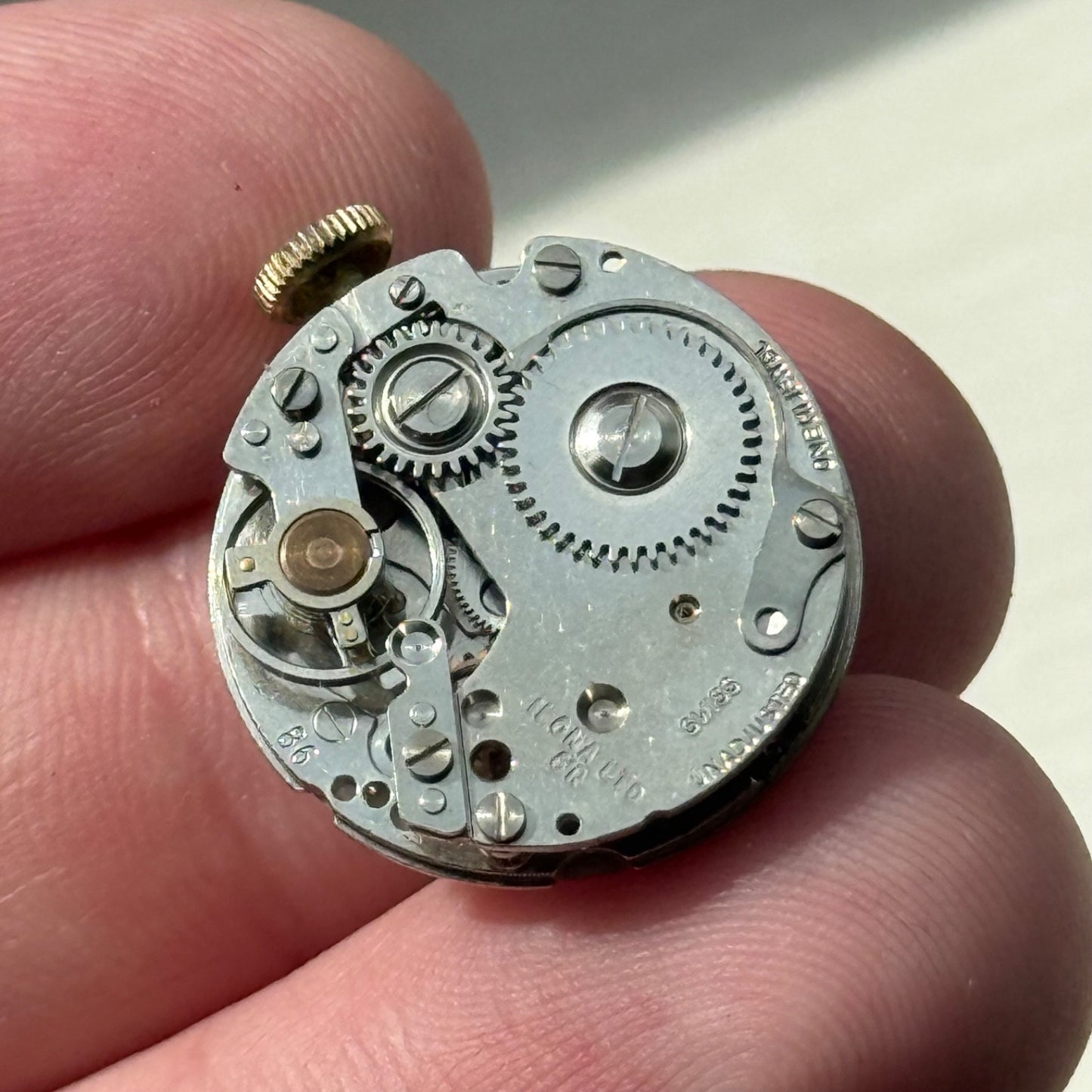 21mm Running Vintage Ebosa 86 Chancellor Unbreakable Spring Watch FOR PARTS