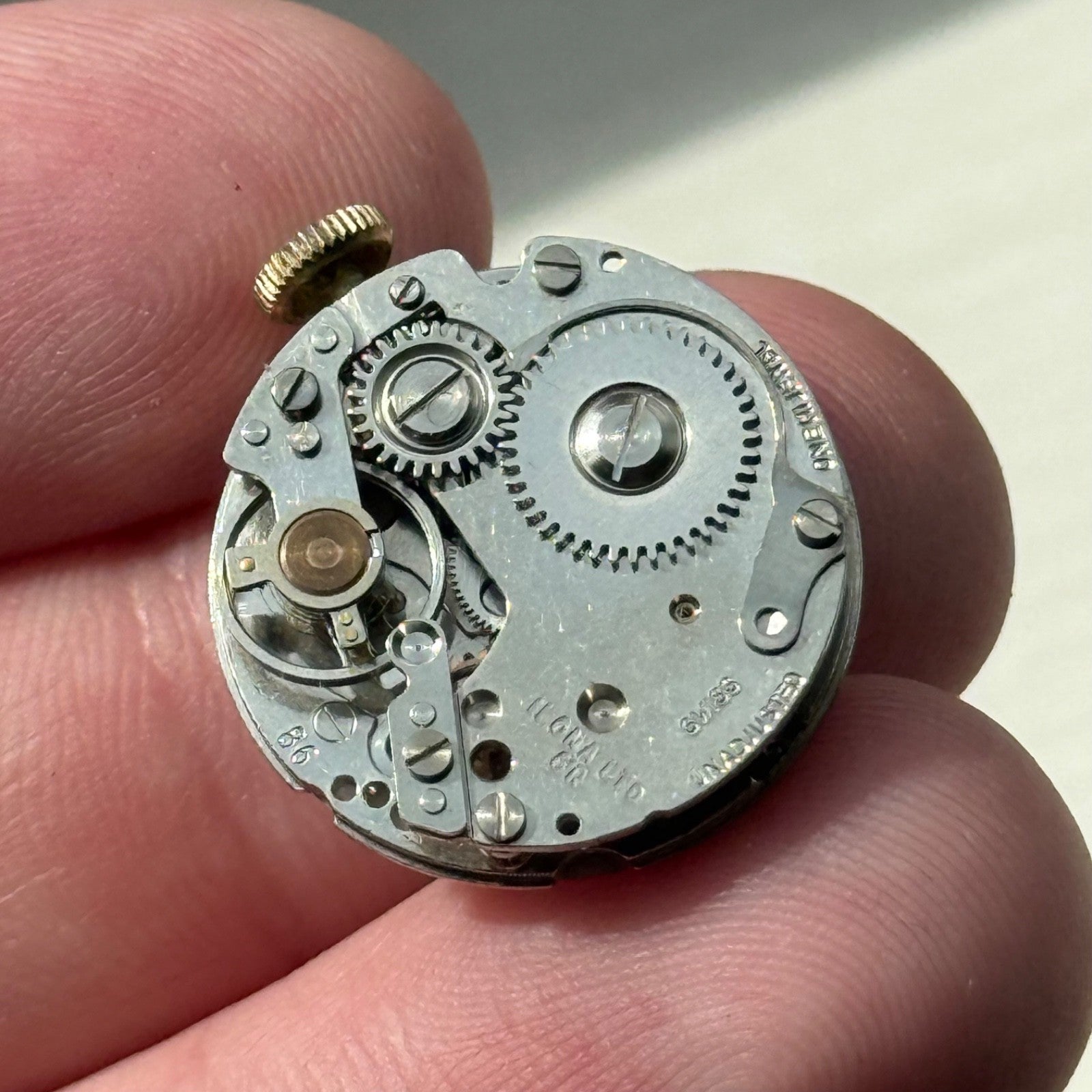 21mm Running Vintage Ebosa 86 Chancellor Unbreakable Spring Watch FOR PARTS