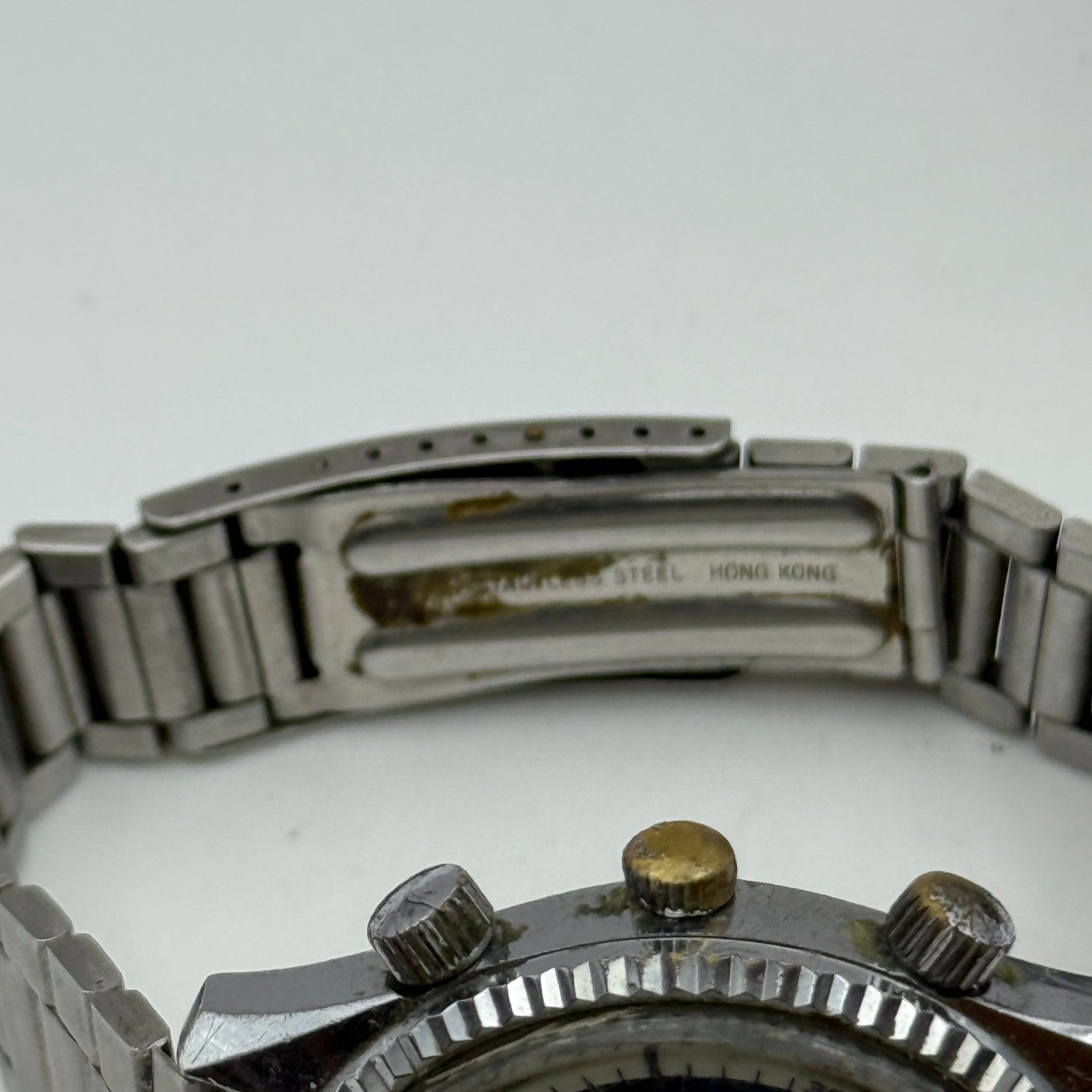 41mm Men’s Vintage Geneva Electra World Time Datomatic ES 55 Manual PARTS REPAIR