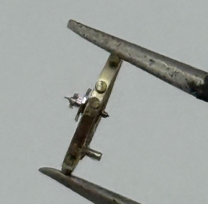 FEF 370 371 Balance Wheel Complete And Spring  176 Watch Movement Parts NOS