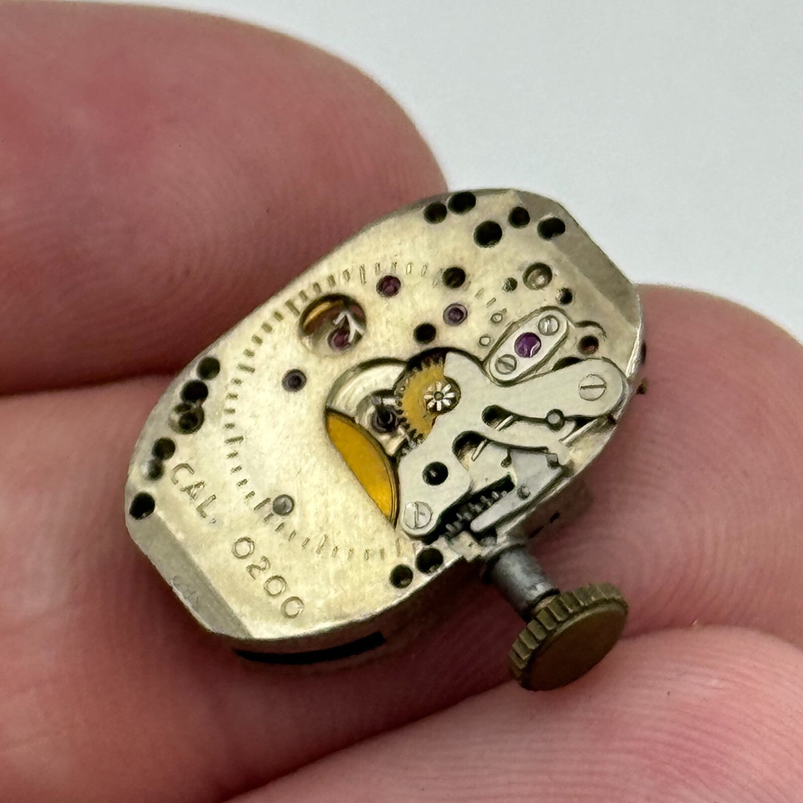 12.8mm Ladies Smiths Imperial Cal 0200 Manual Wind Watch Movement PARTS SPARES