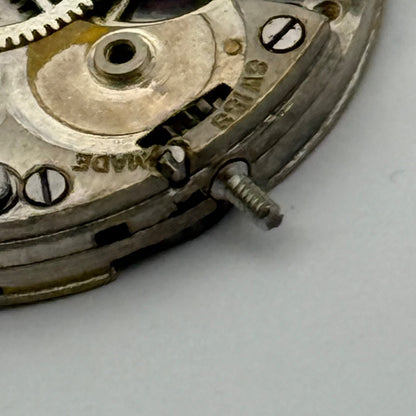 Rolex Genex Veriflat 15 Rubies Watch Movement Vintage Incomplete Parts 23.6mm