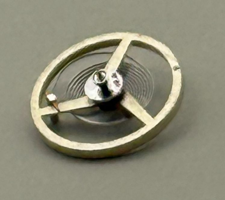 AS 1977-2 Balance Wheel Complete And Spring  1831 M Watch Movement Parts NOS