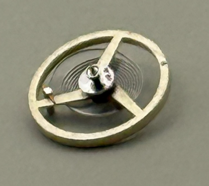 AS 1977-2 Balance Wheel Complete And Spring  1831 M Watch Movement Parts NOS