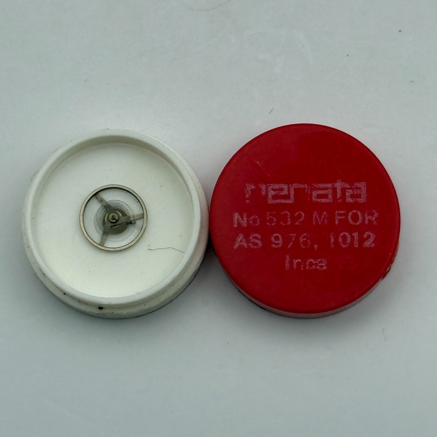 AS 976 1012 Balance Wheel Complete And Spring  532 M Watch Movement Parts NOS