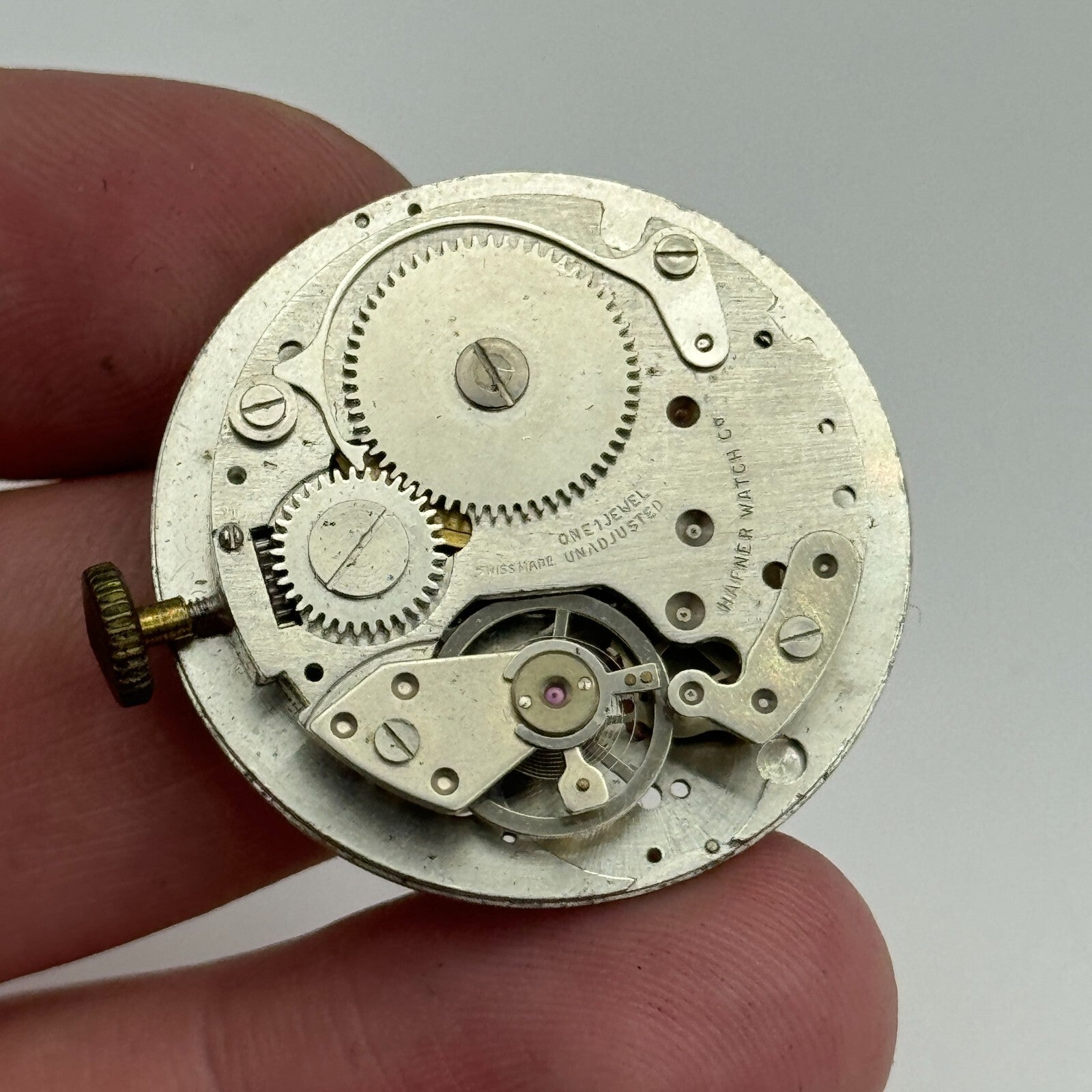 31mm Men's Lucerne BFG 866 Hafner Watch Co Swiss Manual Wind Watch Movement PART