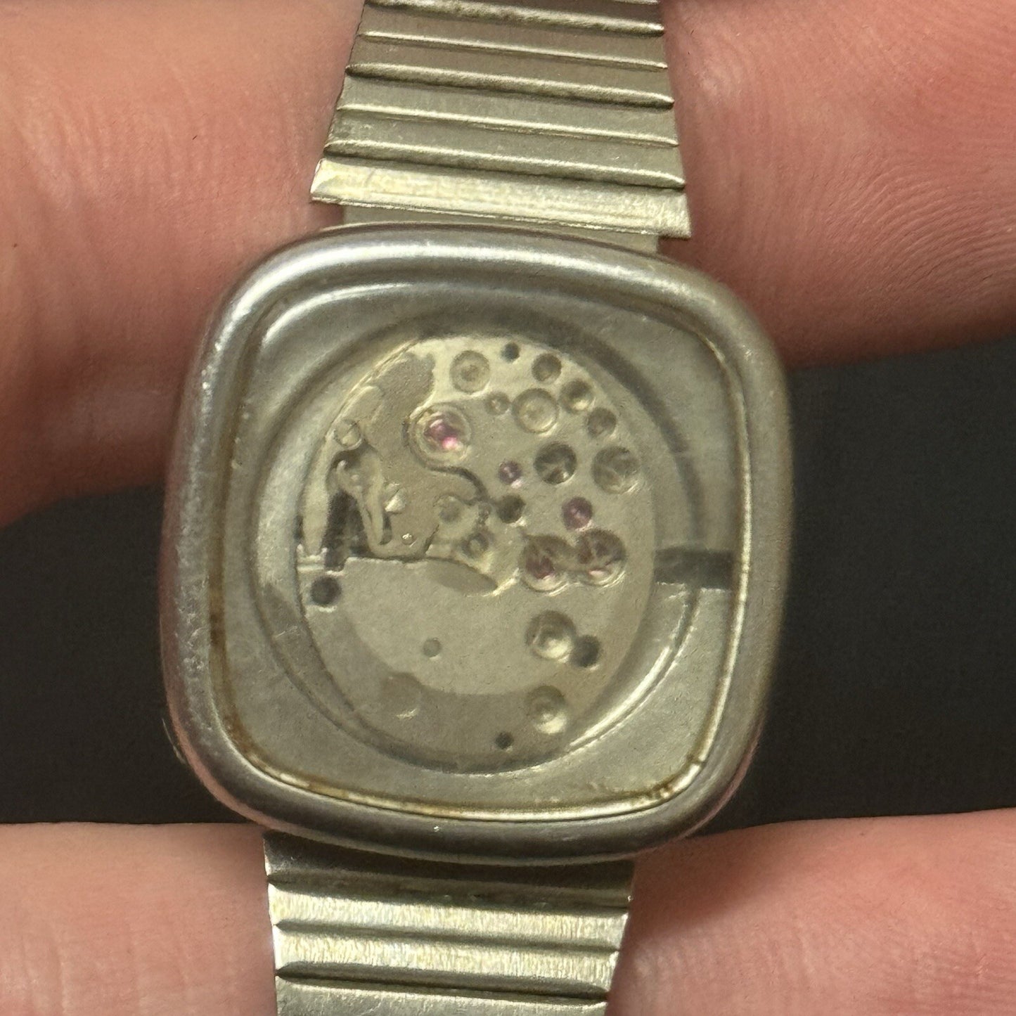 22mm Ladies Manual Wind Tissot Stylist Grey Dial Watch NON WORKING