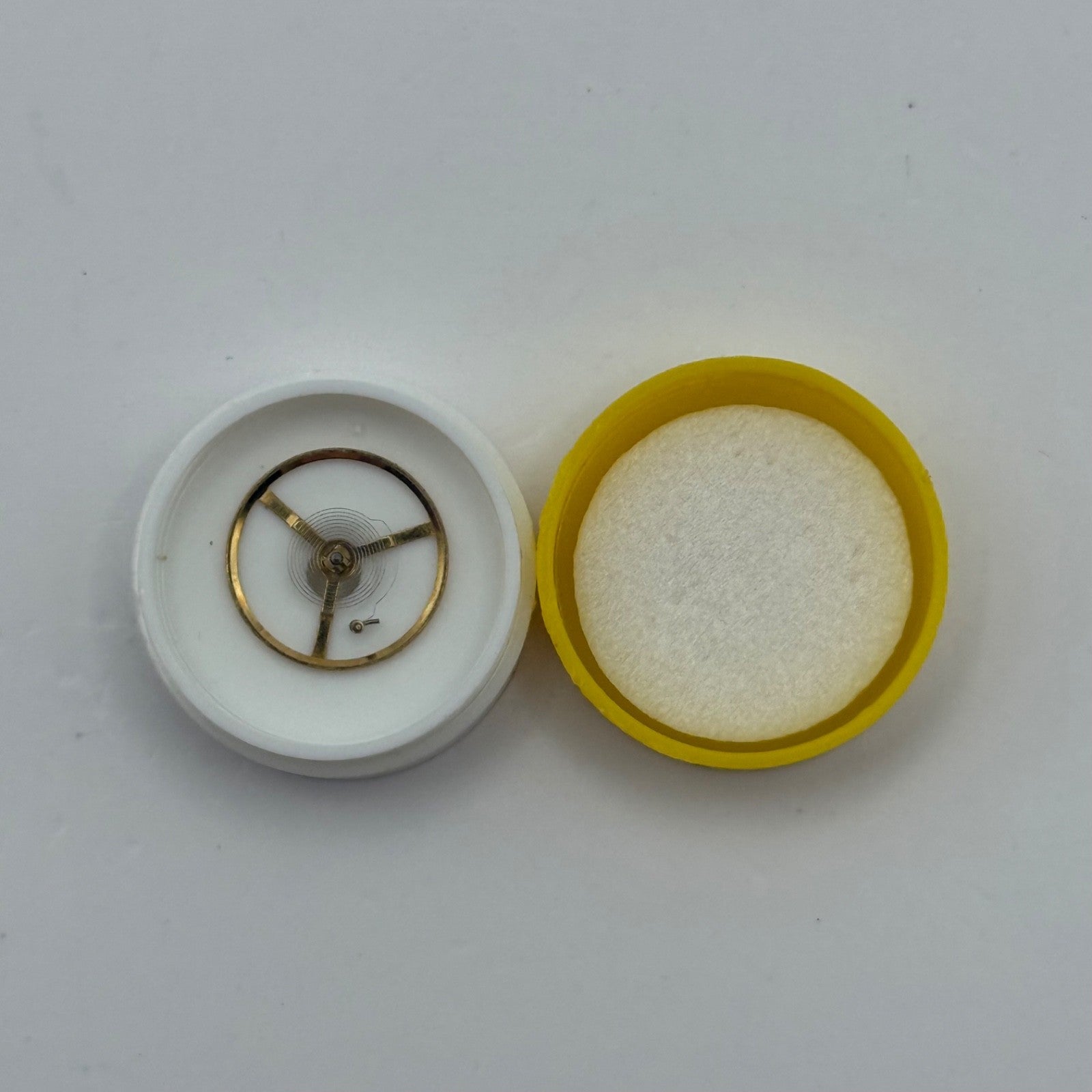 c.603 Balance Wheel Complete And Spring 10 1/2''' Watch Movement Parts NOS 