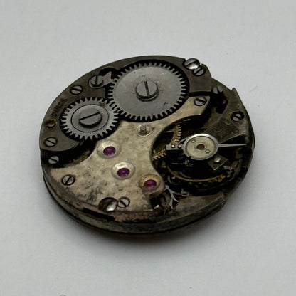 23.6mm Unidentified Cal 8028 Manual Wind Watch Movement Swiss Vintage PARTS