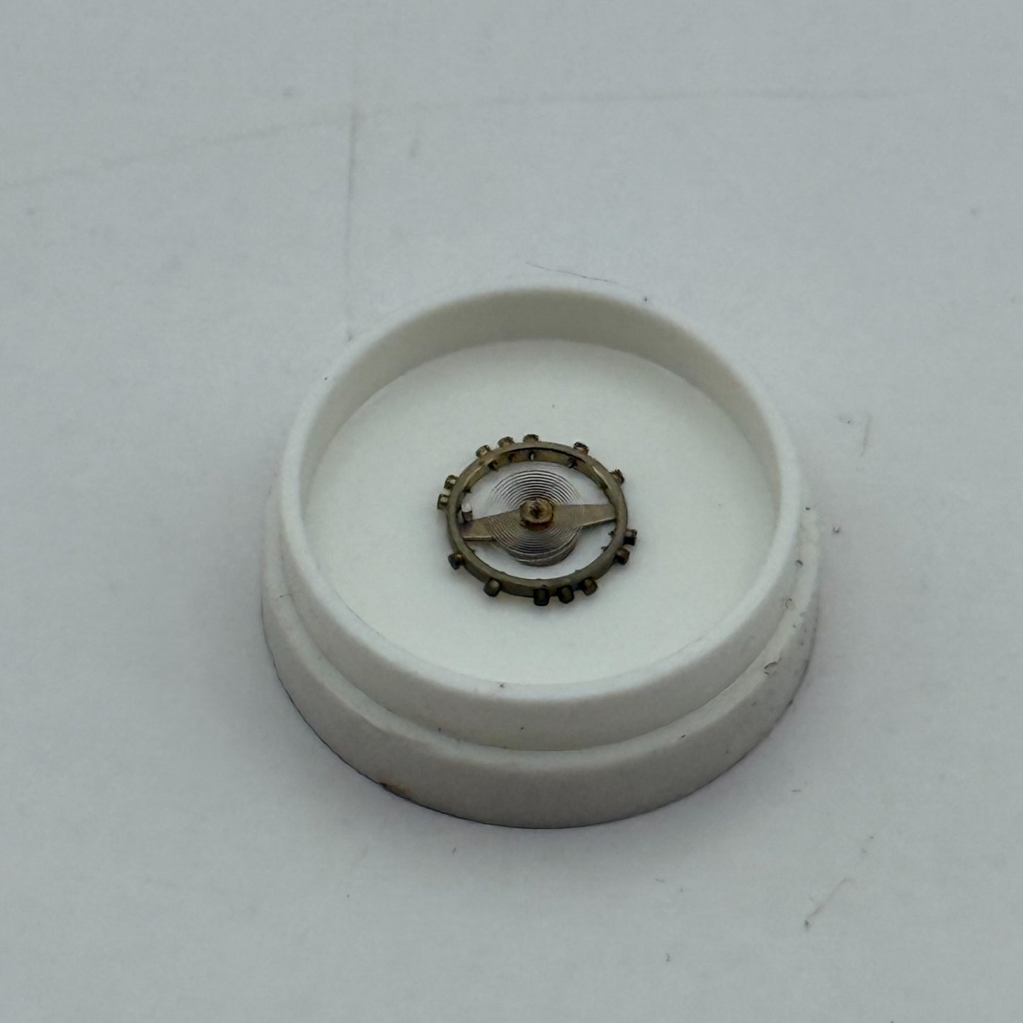 AS 976 1012 Balance Wheel Complete And Spring  29 M Watch Movement Parts NOS