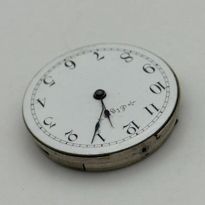 Antique 0S Elgin Grade 222 Model 1 American Pocket Watch Movement PARTS REPAIR