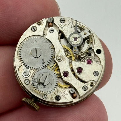 23.6mm Unidentified Sub Seconds Trench Watch Movement Manual Wind PARTS SPARES