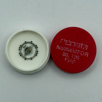 FHF 80 190 Balance Wheel Complete And Spring 204 M Watch Movement Parts NOS