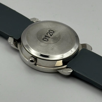 Smiggle Kids Quartz Watch Grey Dial Shark Print Strap Working 27mm NO CLASP