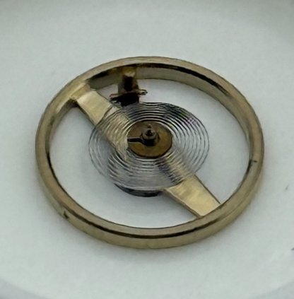 Ebosa 86 87 Balance Wheel Complete And Spring 8¾’’’ 1249 Watch Movement Parts