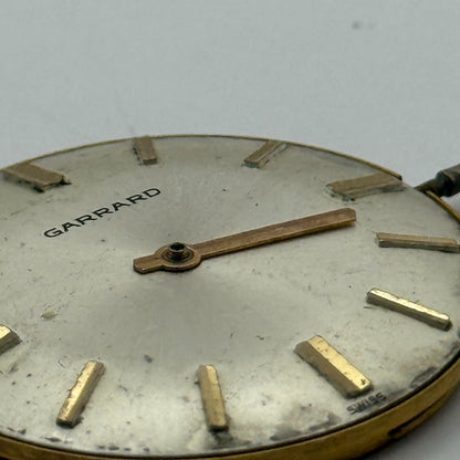 ETA 2391 Watch Movement Garrard Manual Wind Vintage Swiss Parts Repair 29.3mm
