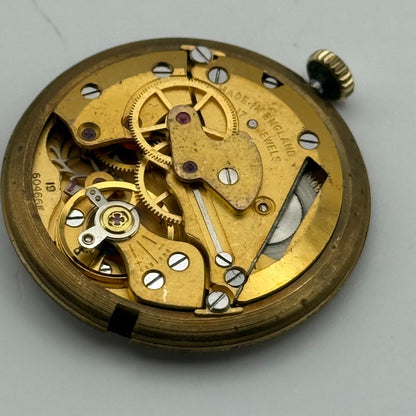 Smiths Astral 60466E Hacking Watch Movement Running Manual Wind Parts 31.3mm