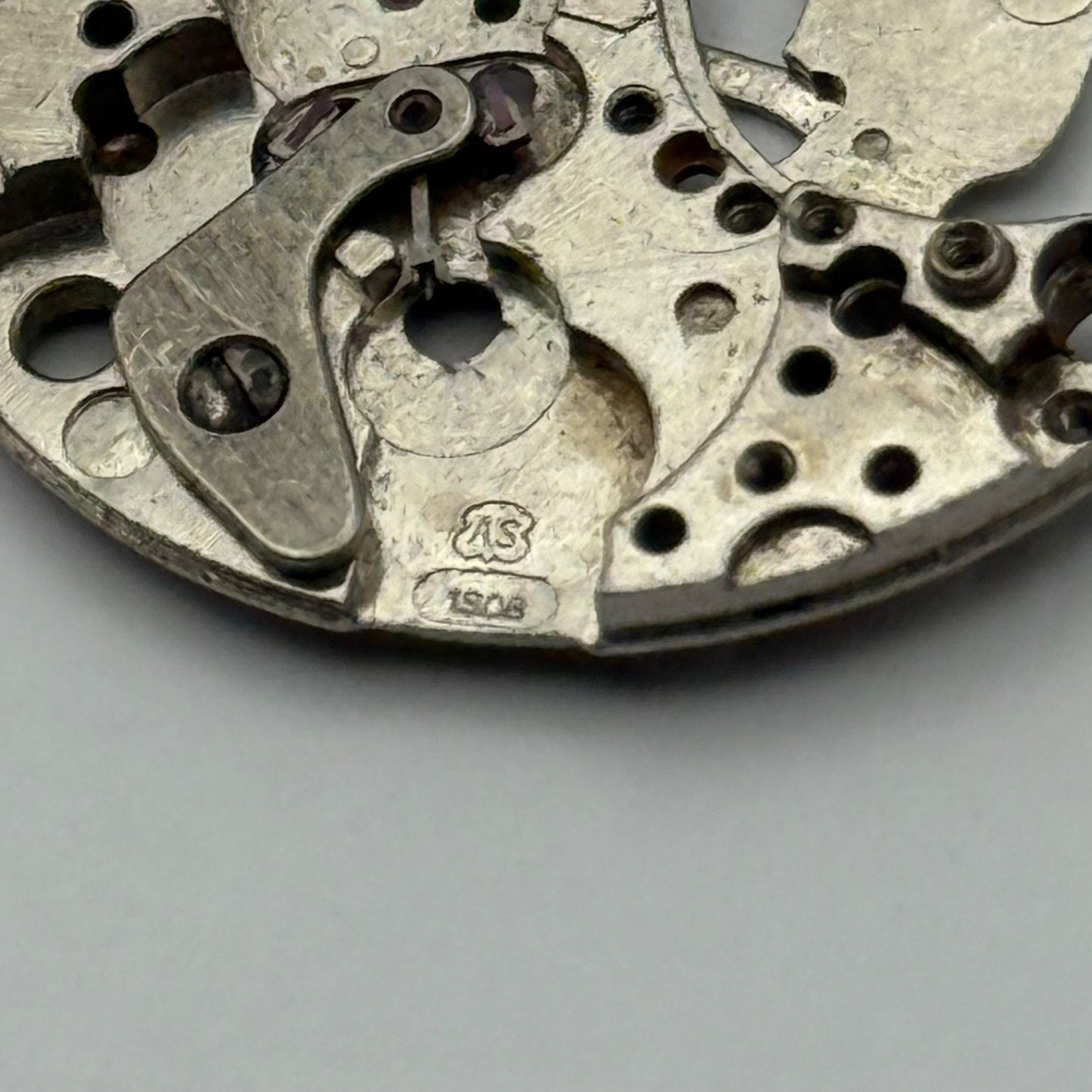 AS 1906 Watch Movement Main Plate Automatic Vintage Swiss Parts Repair 25.9mm