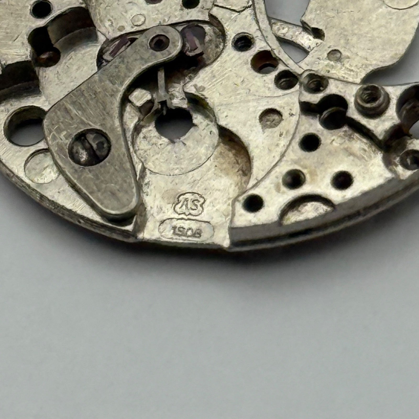 AS 1906 Watch Movement Main Plate Automatic Vintage Swiss Parts Repair 25.9mm