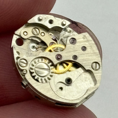 Glashutte GUB 09-20 Watch Movement Ladies Manual Wind Vintage Swiss Parts 12.9mm