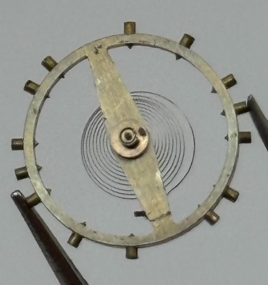 FHF 27 Balance Complete 12’’’ Renata Watch Movement Parts Vintage NOS