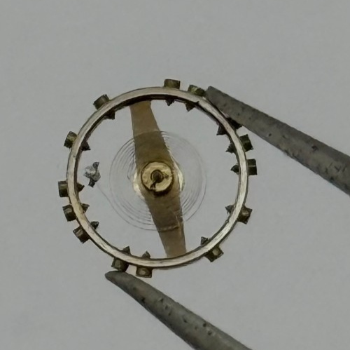 AS 976 1012 Balance Wheel Complete And Spring 29 M Watch Movement Parts NOS