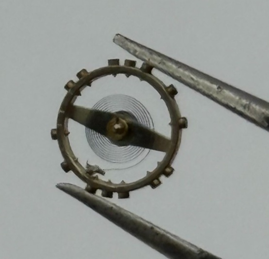 AS 976 1012 Balance Wheel Complete And Spring 29 M Watch Movement Parts NOS