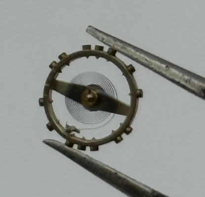 AS 976 1012 Balance Wheel Complete And Spring 29 M Watch Movement Parts NOS