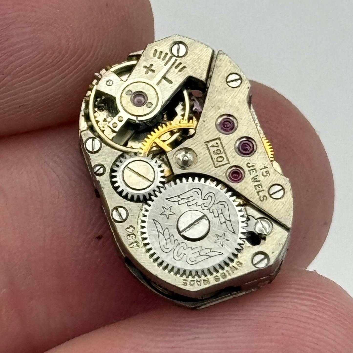 12.9mm Ladies Rotary AS 1051 A Schild Manual Wind Swiss Watch Movement PARTS