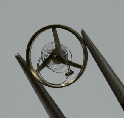 AS 1977-2 Inca Balance Wheel Complete And Spring 1831 M Watch Movement Parts NOS