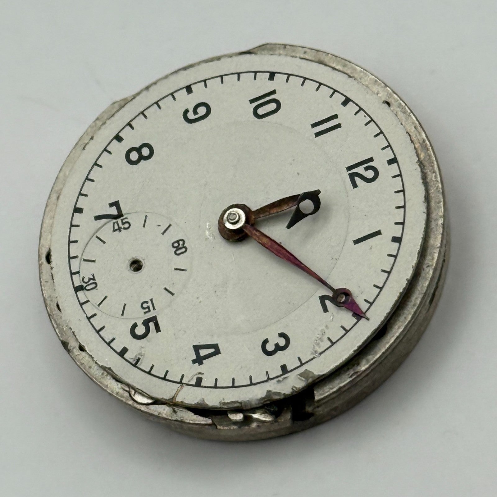 Majex EW 585 Watch Movement Manual Wind Vintage Swiss 15 Jewels Parts 26.8mm