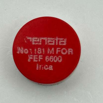 FEF 6600 Balance Wheel Complete And Spring  Inca 1181 M Watch Movement Parts NOS