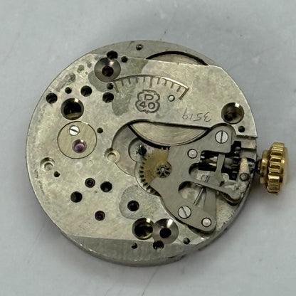 19.6mm Vintage Avia Derby D 40 Manual Wind Watch Movement PARTS REPAIR
