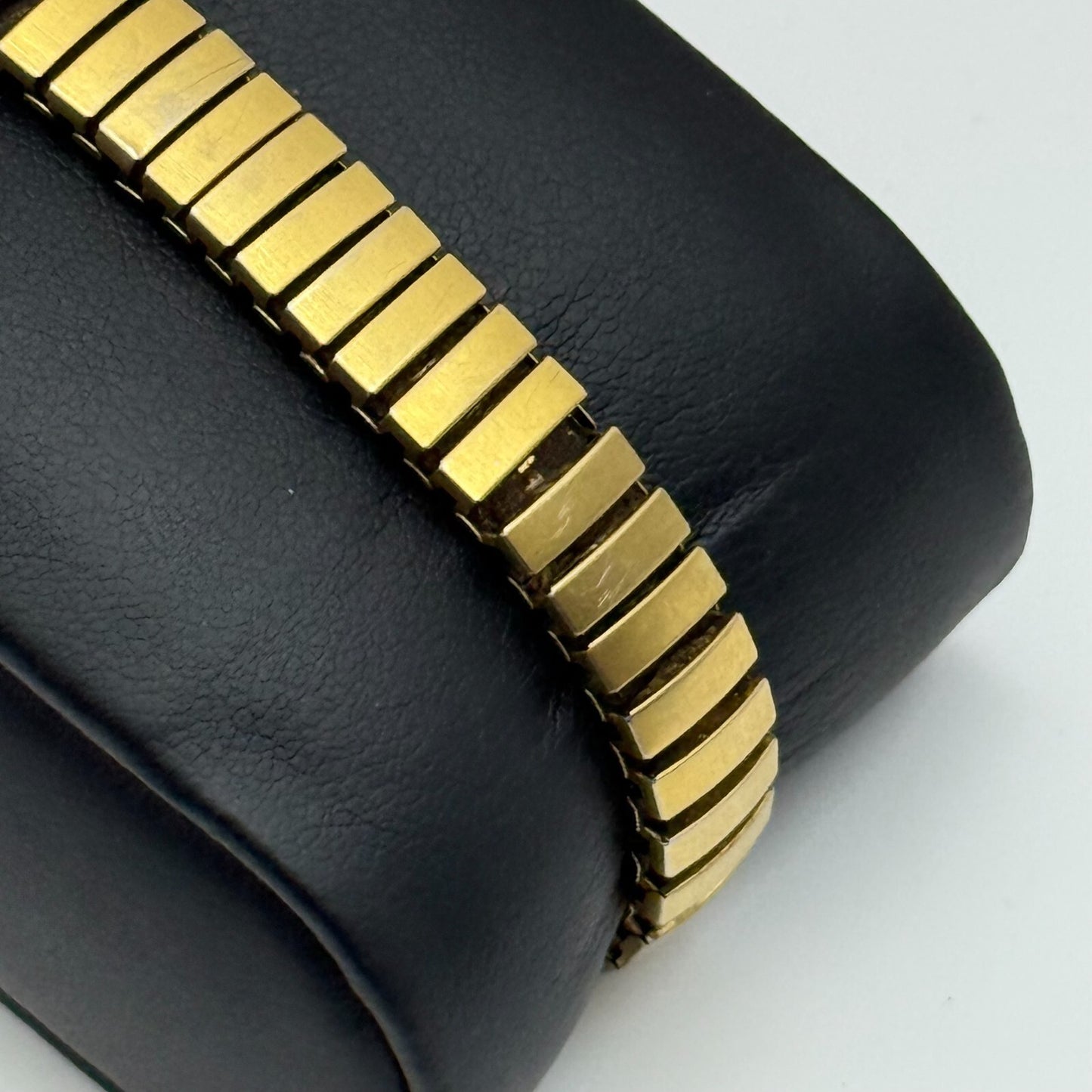 23mm Working Vintage Ladies Timex Indiglo Gold Plated Quartz Watch New Battery