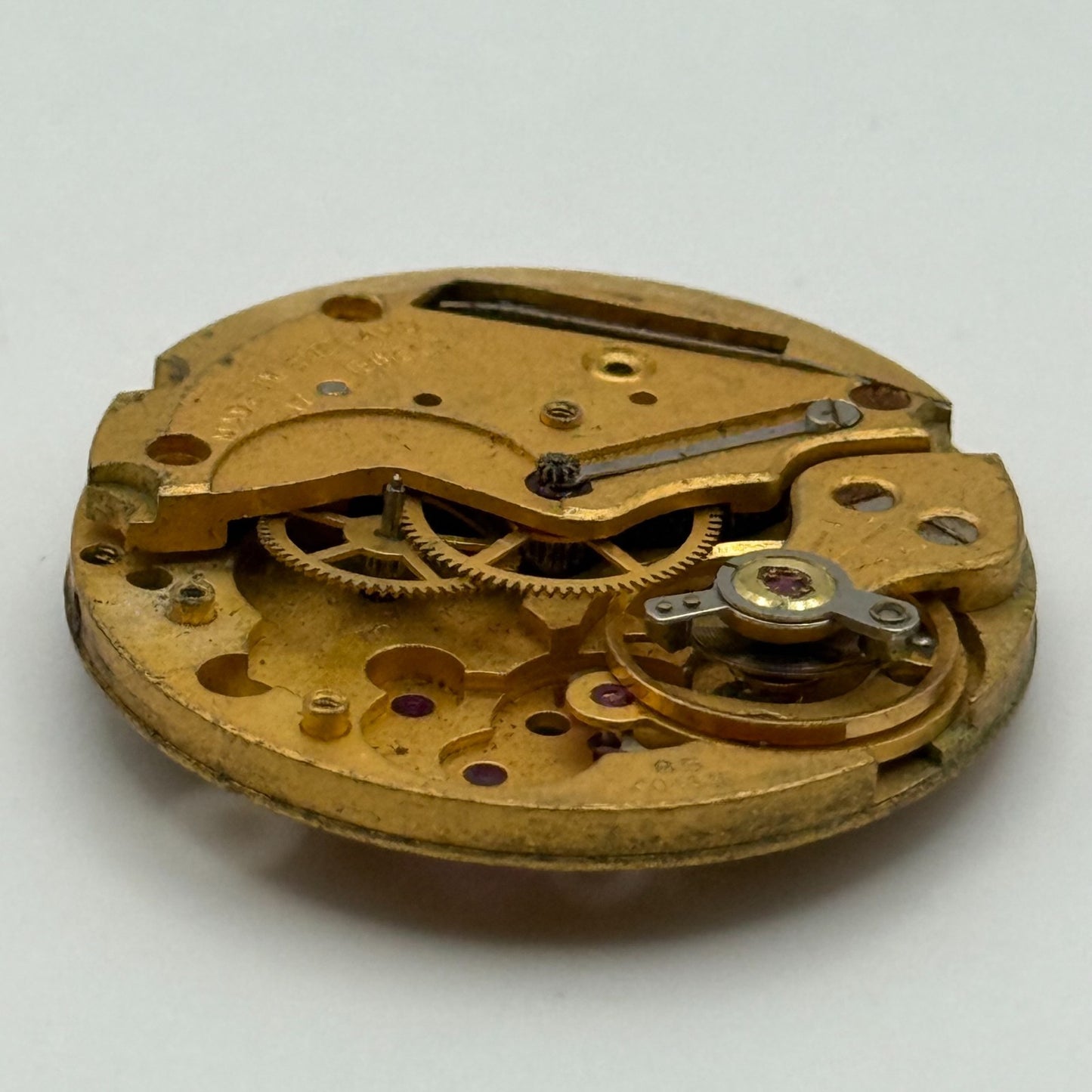 Smiths De Luxe 60464e Cal 85 Watch Movement Manual Wind Vintage Parts 26.9mm