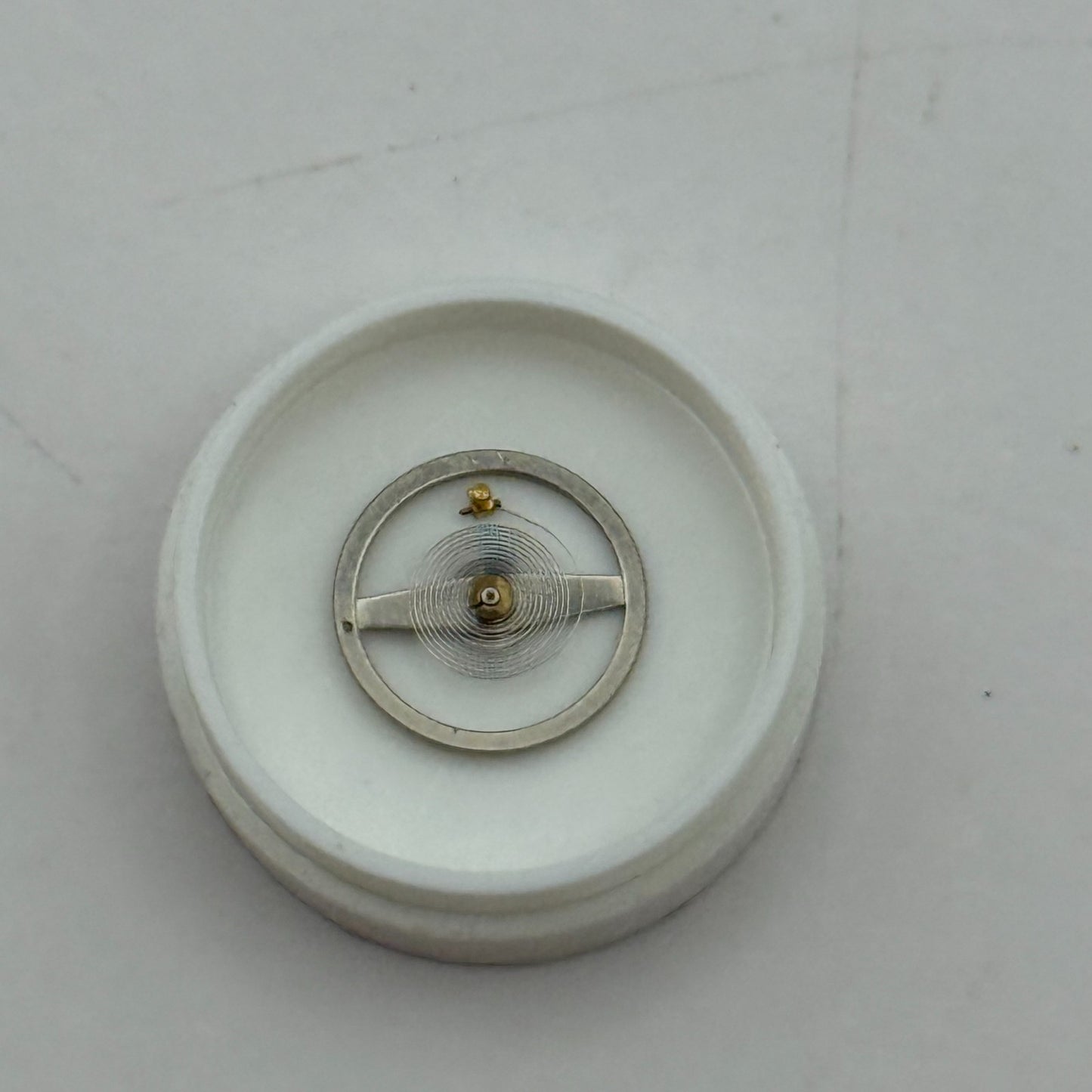 Cattin C. 66 Balance Wheel Complete And Spring  1551 M Watch Movement Parts 